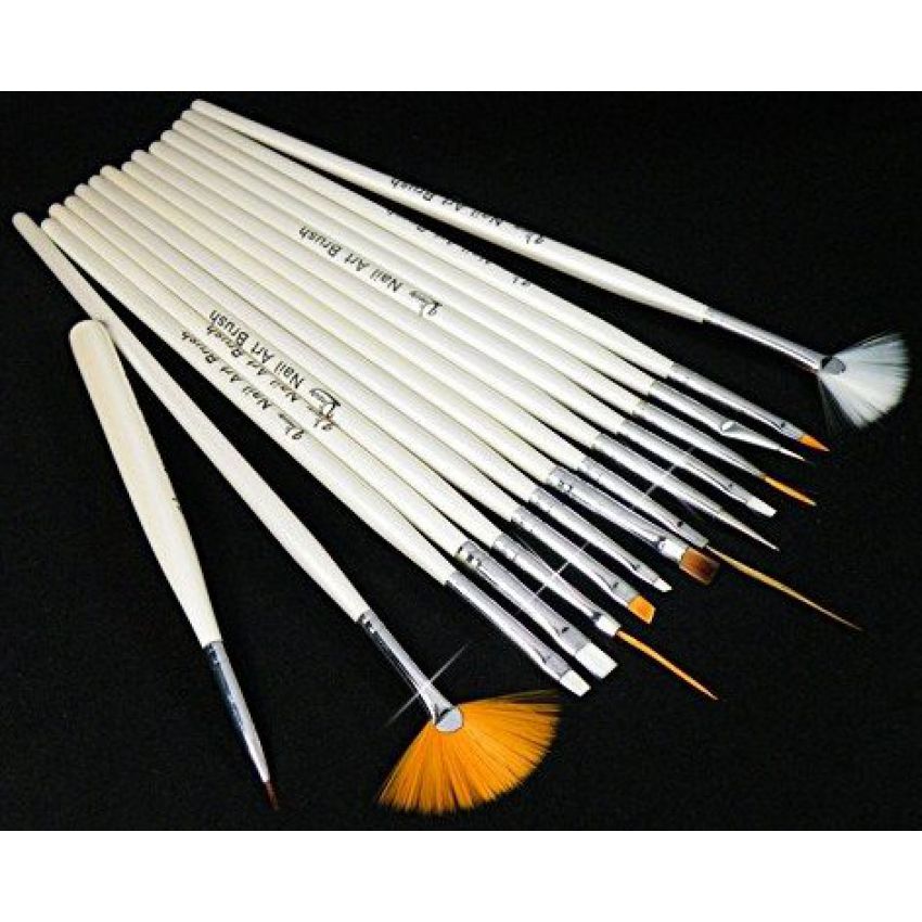 Nail Art Brushes-15 pcs